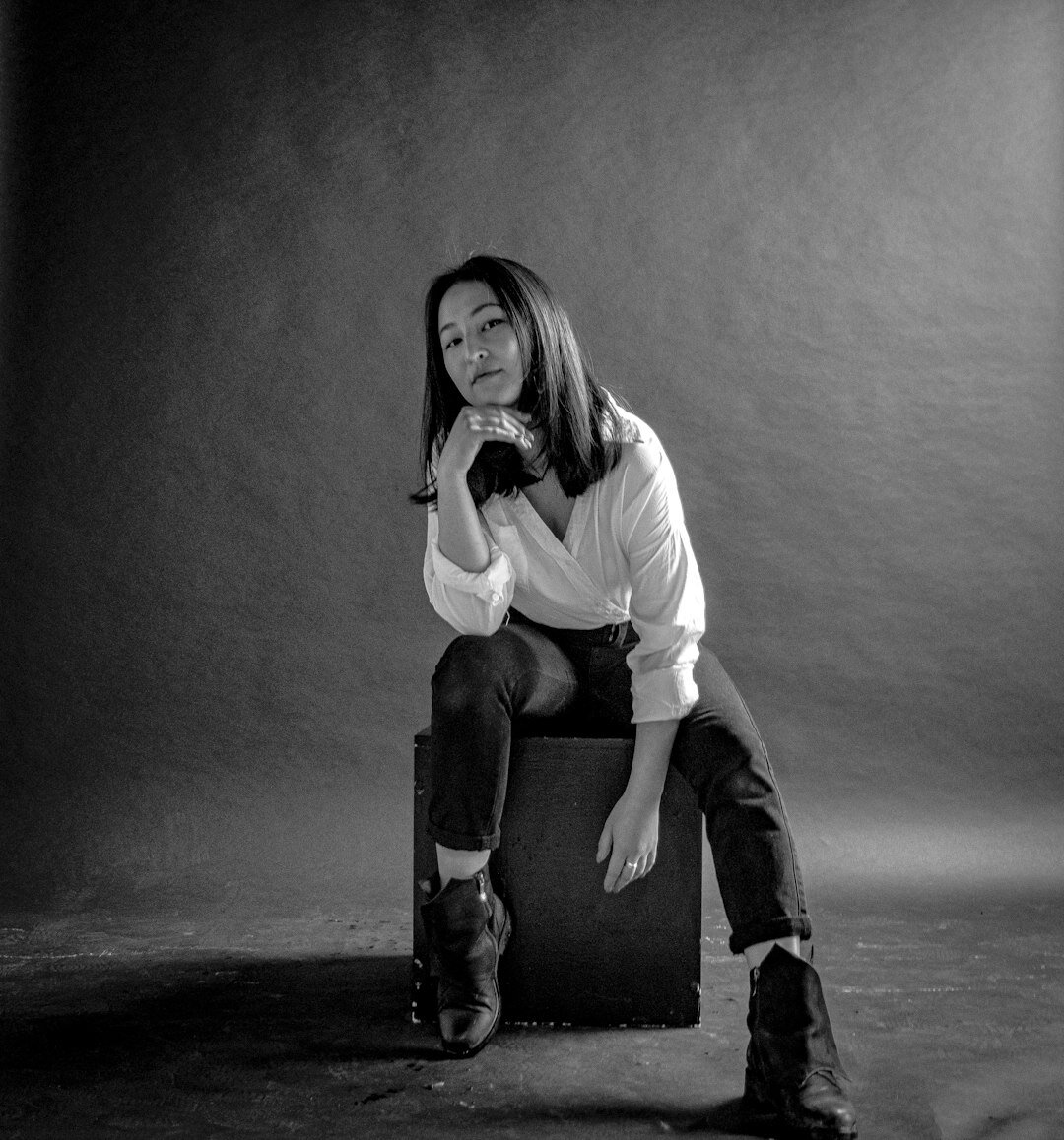 Professional studio director portrait